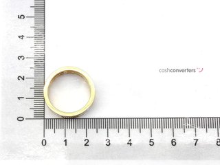 alianza oro 18k con piedra con circonita t. 22 (19,74 mm)