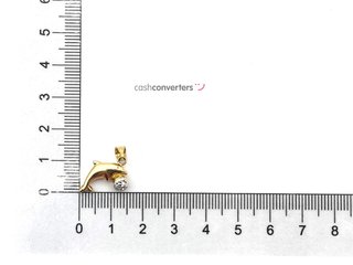 colgante oro 18k con piedra con circonita