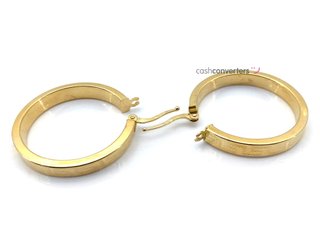 argollas oro 18k