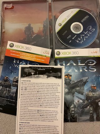 Halo Wars Edición Coleccionista Xbox COMO NUEVO
