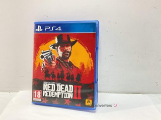 red dead redemption 2 ps4
