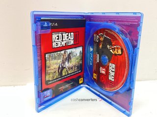 red dead redemption 2 ps4
