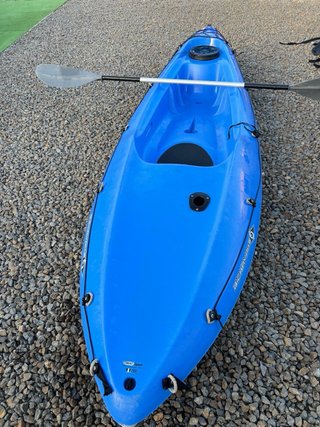 Kayak azul BILBAO con remo