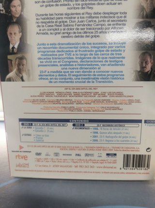 películas, serie en DVD , 23-F + Adolfo Suárez El presidente