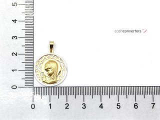 medalla oro 18k