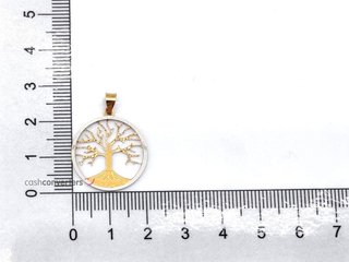 colgante oro 18k