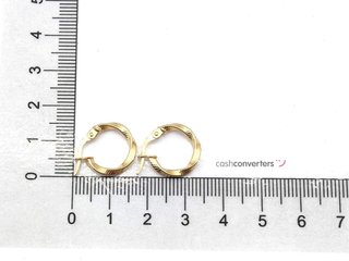 argollas oro 18k