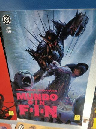 DC, cómics, MUNDO SIN FIN · OBRA COMPLETA, 6 números, JAMIE DELANO & JOHN HIGGINS · ZINCO 1991