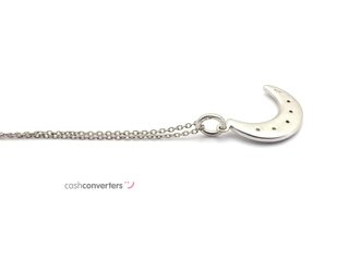 gargantilla plata 925mm con piedra con circonita 22cm
