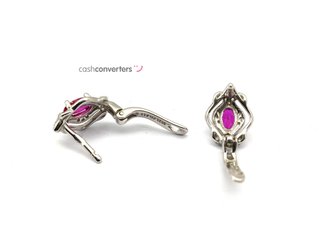 pendientes plata 925mm con piedra