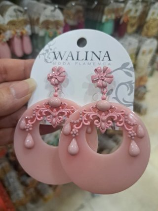 Pendientes WALINA Rosas