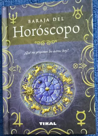 Baraja del Horóscopo Tikal + Libro + 40 Cartas