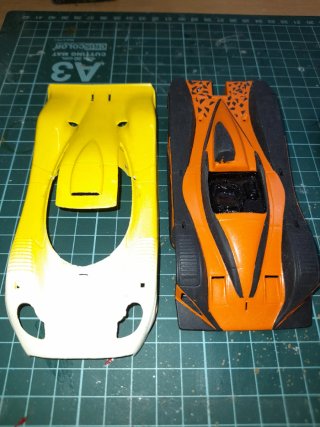 Lote 5 Carrocerías Scalextric