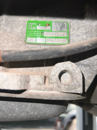 Caja de cambios automática GM Hydramatic