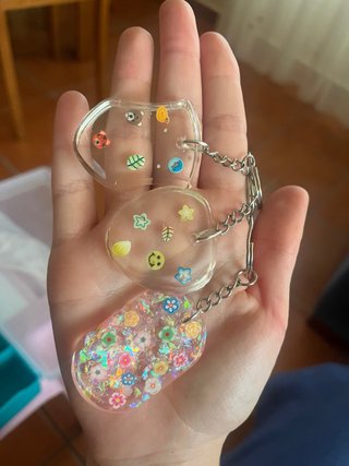 Llaveros Resina Artesanal Personalizables