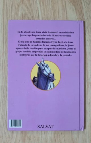 Clásico cuento Disney. " Enredados". Salvat.