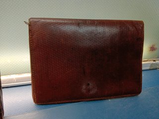 6 carteras, billeteras, porta llaves, de piel