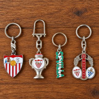 Pack 4 Llaveros Sevilla FC vintage antiguos