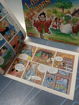 comic tebeo los aurones. nº 1. y nº 7 -cuetara