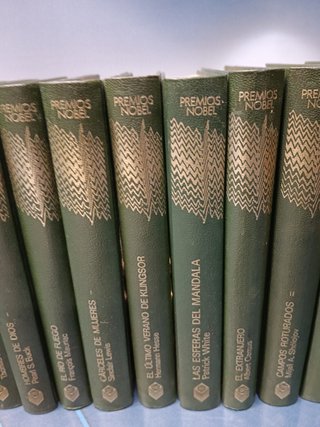 19 novelas , diferentes autores, Premios nobel