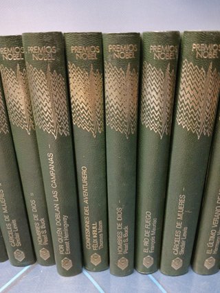 19 novelas , diferentes autores, Premios nobel