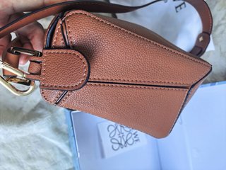 Bolso Loewe Puzzle Pequeño Caramelo