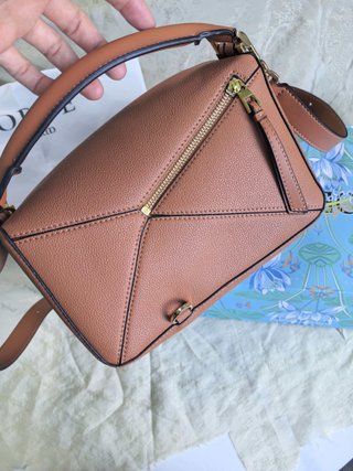 Bolso Loewe Puzzle Pequeño Caramelo