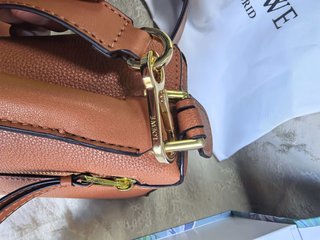 Bolso Loewe Puzzle Pequeño Caramelo