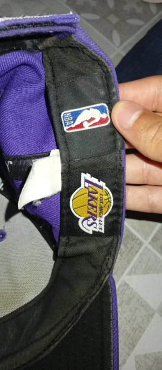Gorra Morada Los Angeles Lakers New Era