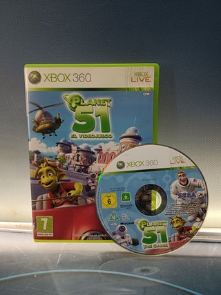 videojuego Planet 51: The Game (Microsoft Xbox 360, 2009) - Juego Xbox 360