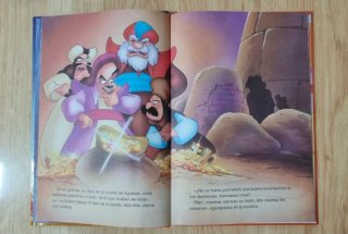 Clásico cuento Disney. El retorno de Yafar.Salvat.