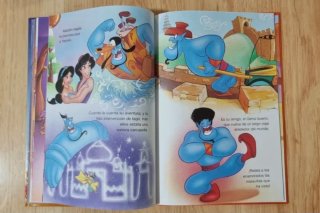 Clásico cuento Disney. El retorno de Yafar.Salvat.