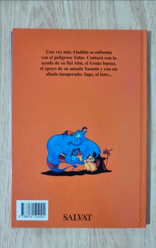 Clásico cuento Disney. El retorno de Yafar.Salvat.