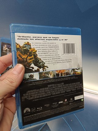 blu ray, TRANSFORMERS , 1, 2 Y 3 - BUEN ESTADO