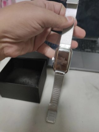 Reloj Tous Oso Rosa Circonitas Plateado