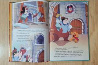 Clásico cuento Disney. El príncipe y el mendigo.