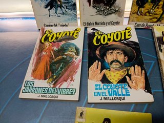 11 novelas Pulp EL COYOTE, J.mallorqui y mas