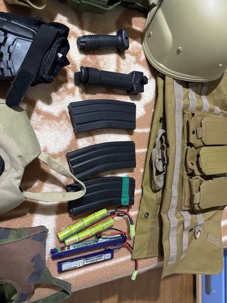 Equipamiento Airsoft Completo