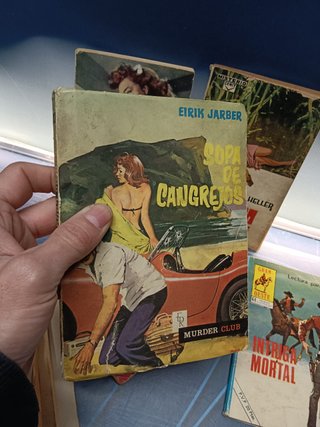 15 novelas PULP diferentes