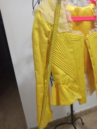 Corpiño Fallera Amarillo