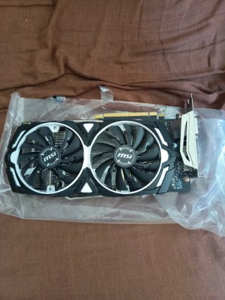 Tarjeta Gráfica GTX 1060 6GB Armor