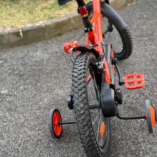 Bicicleta Btwin 16 Robot Naranja