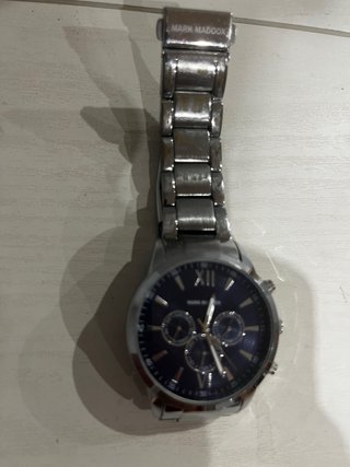 Reloj Mark Maddox Azul y Plateado