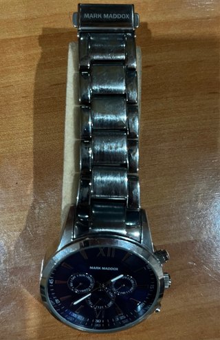 Reloj Mark Maddox Azul y Plateado