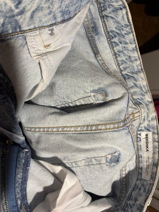 Jeans acampanados azul claro