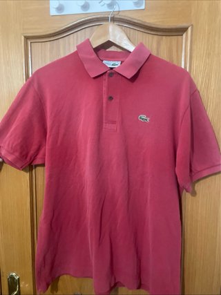 Camisa Lacoste Roja Talla M