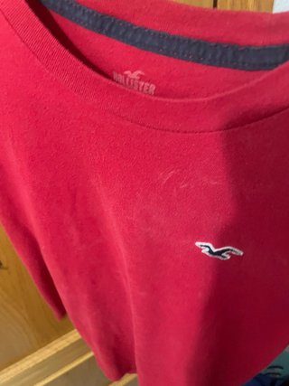 Camisa Hollister Roja