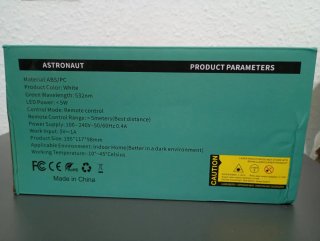 Proyector Astronauta Luz Estrellas