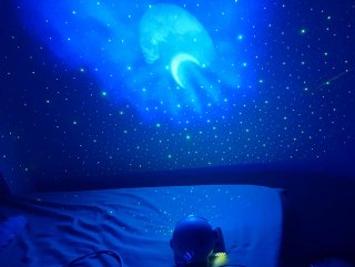 Proyector Astronauta Luz Estrellas