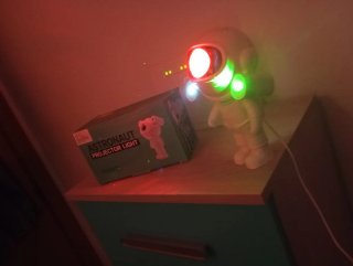 Proyector Astronauta Luz Estrellas